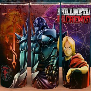 Full Metal Alchemist Anime Manga Cup Mug  Tumbler 20oz
